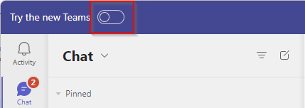 Teams-Button