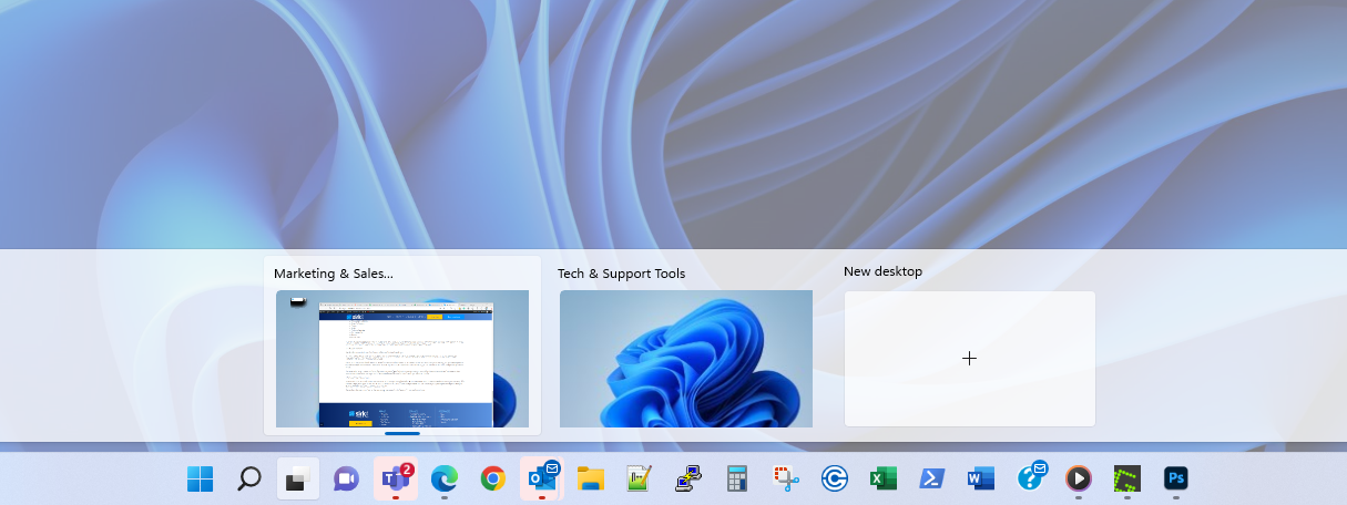 Windows 11 Virtual Desktops